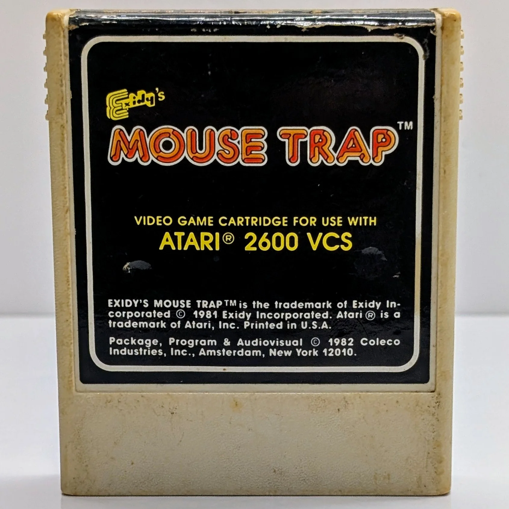 Atari 2600 Game: Mouse Trap (game only)