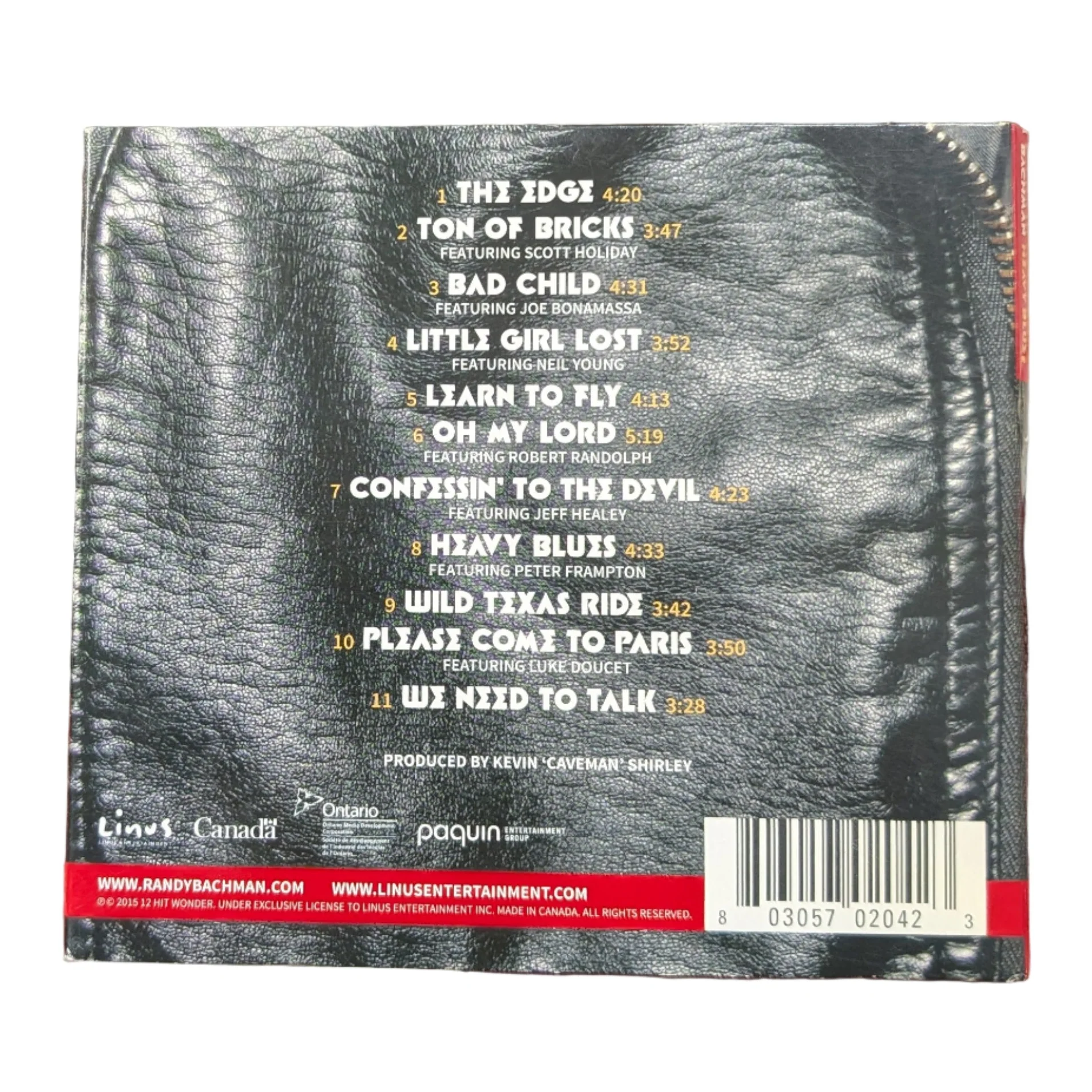 Bachman "Heavy Blues" CD - Image 2