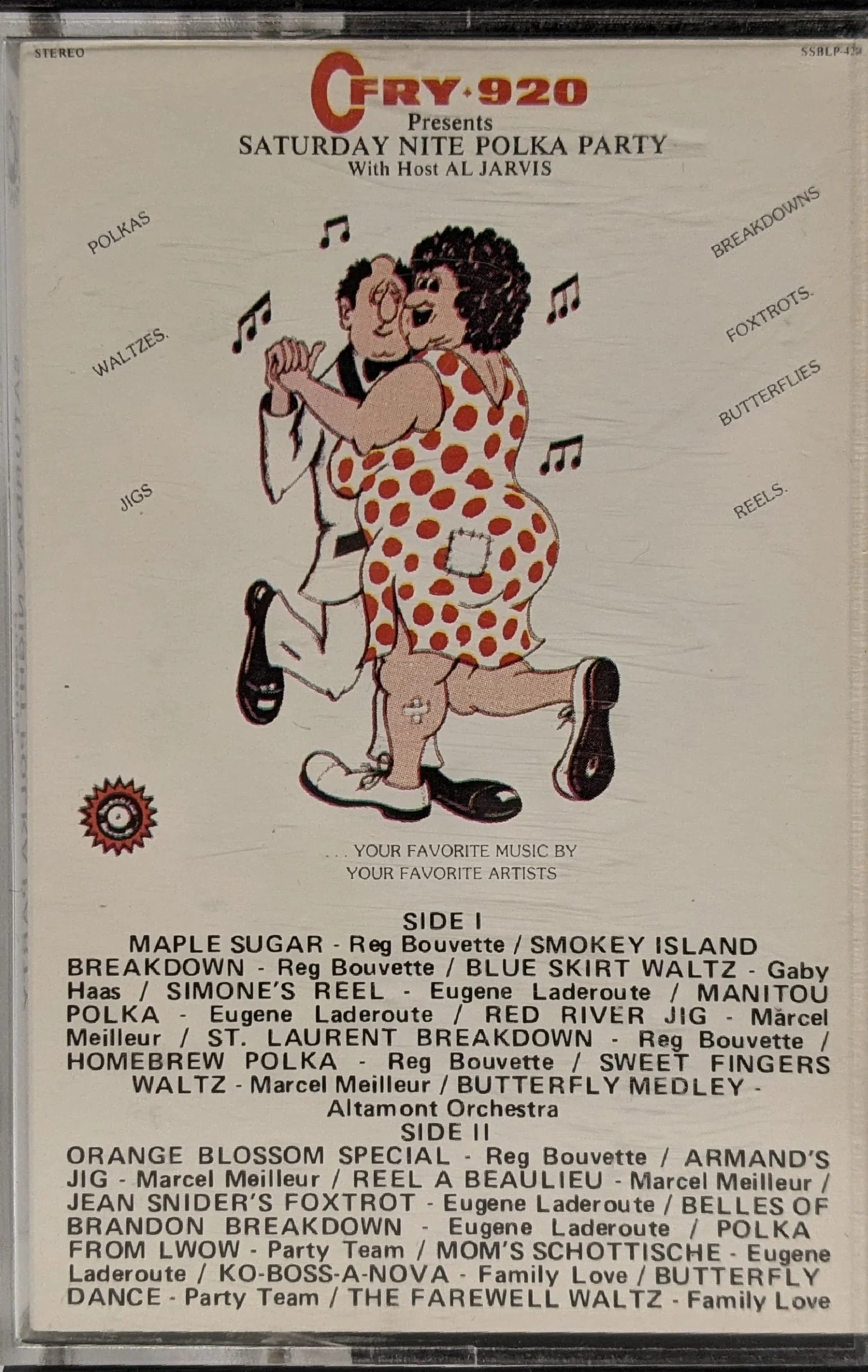 CFRY Saturday Nite Polka Party Cassette