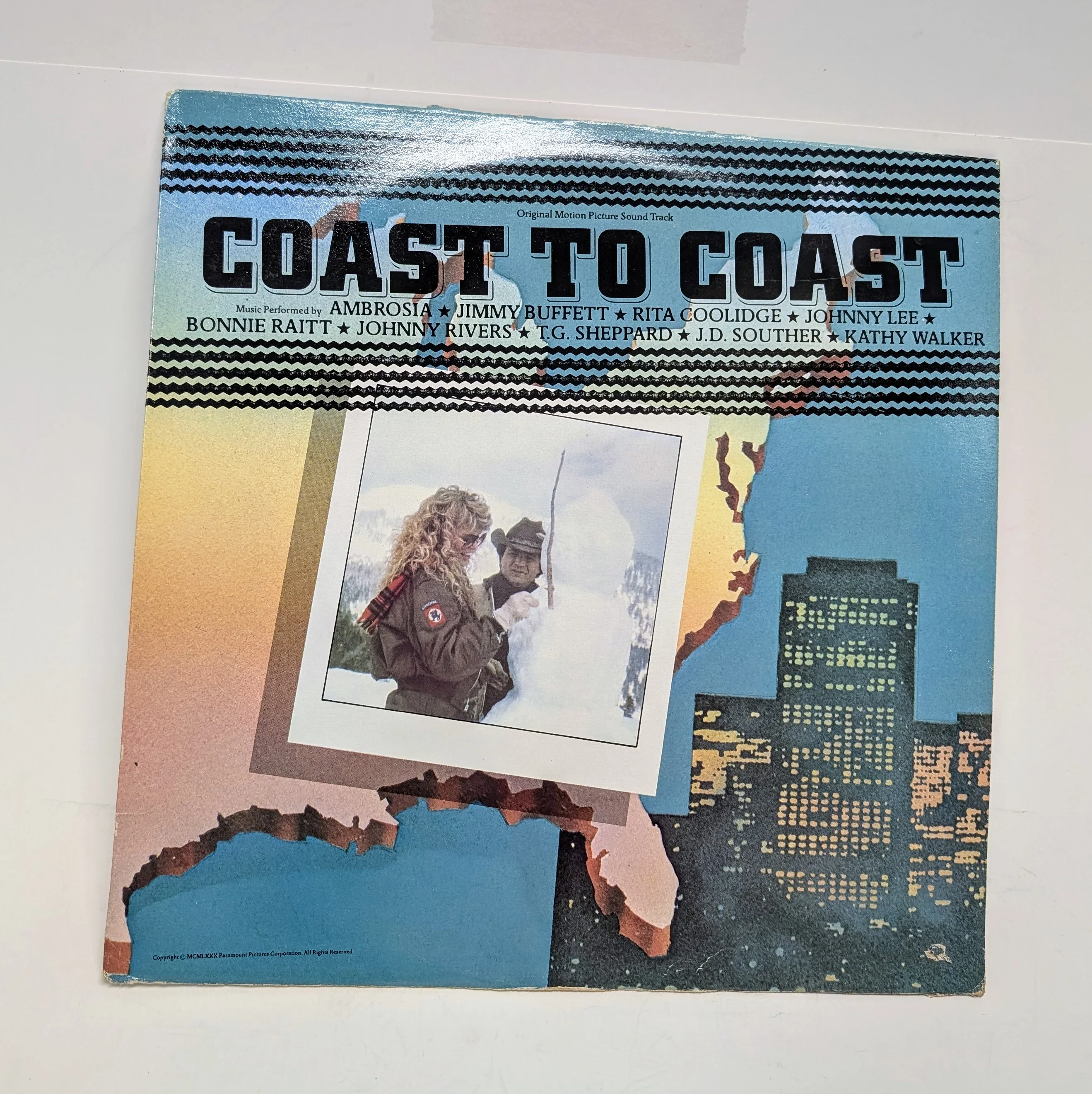 Coast to Coast by John Williams, Original Motion Picture Soundtrack, Vinyl LP