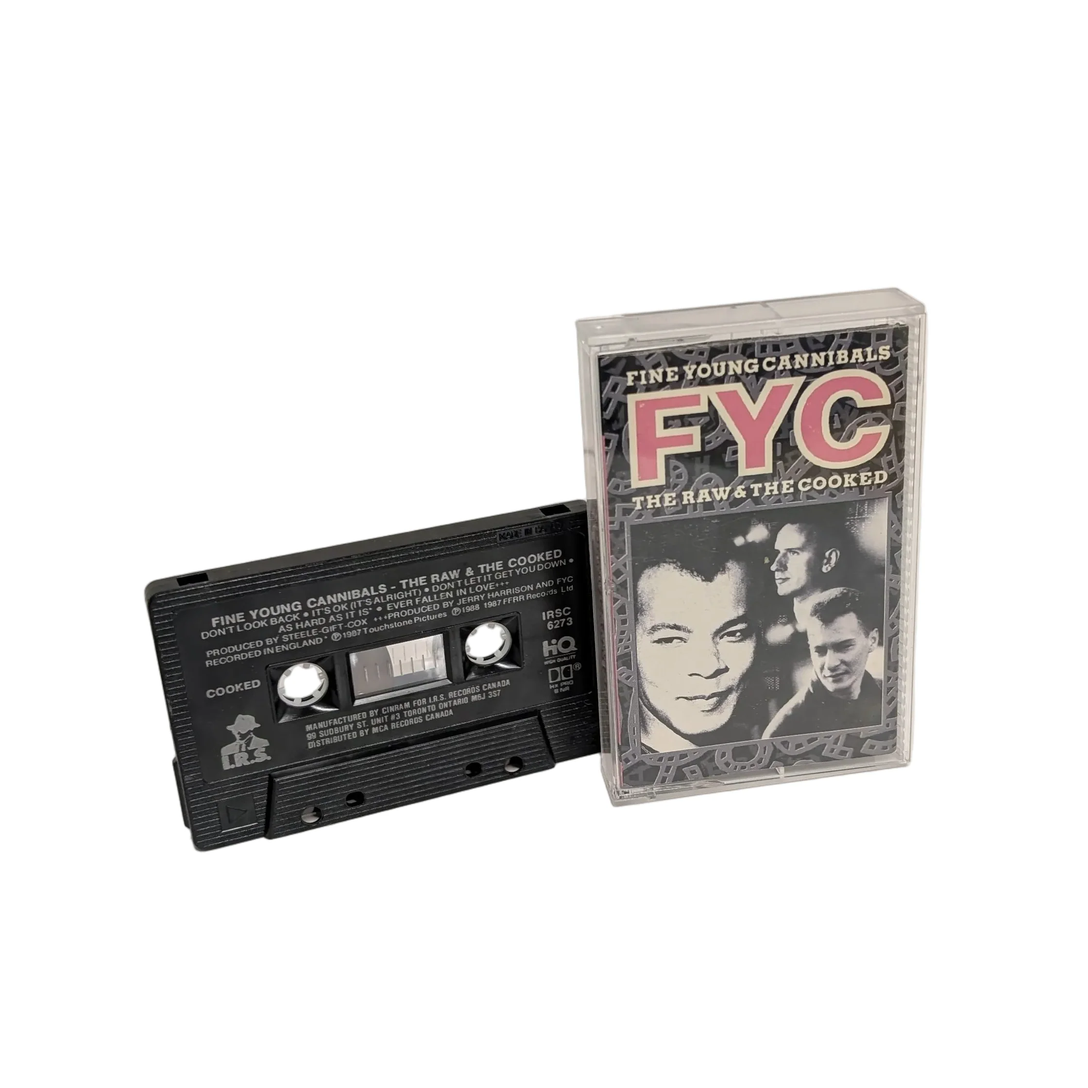 Fine Young Cannibals "The Raw & The Cooked" Cassette