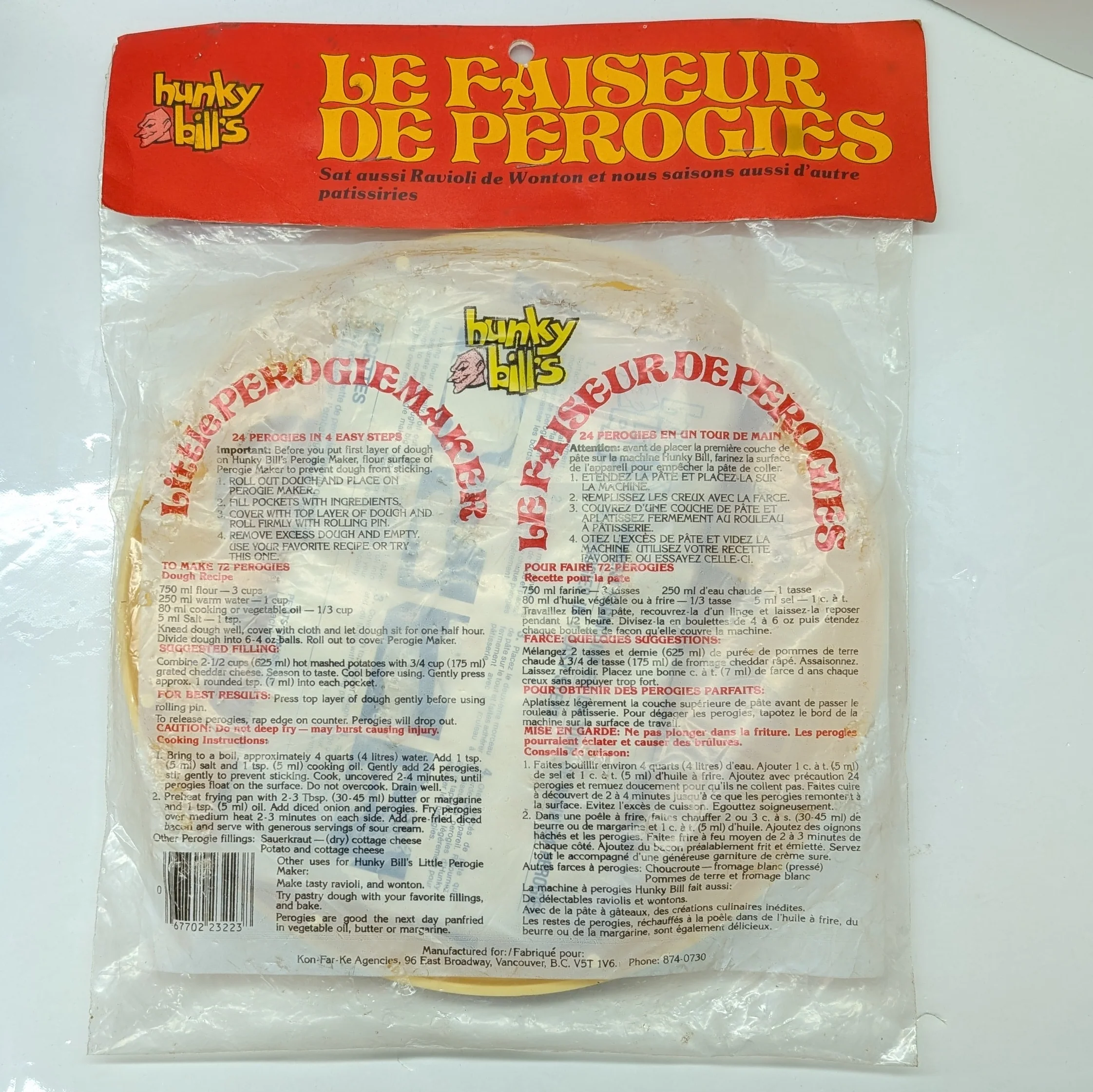 Hunky Bill's Little Perogie Maker - Image 4