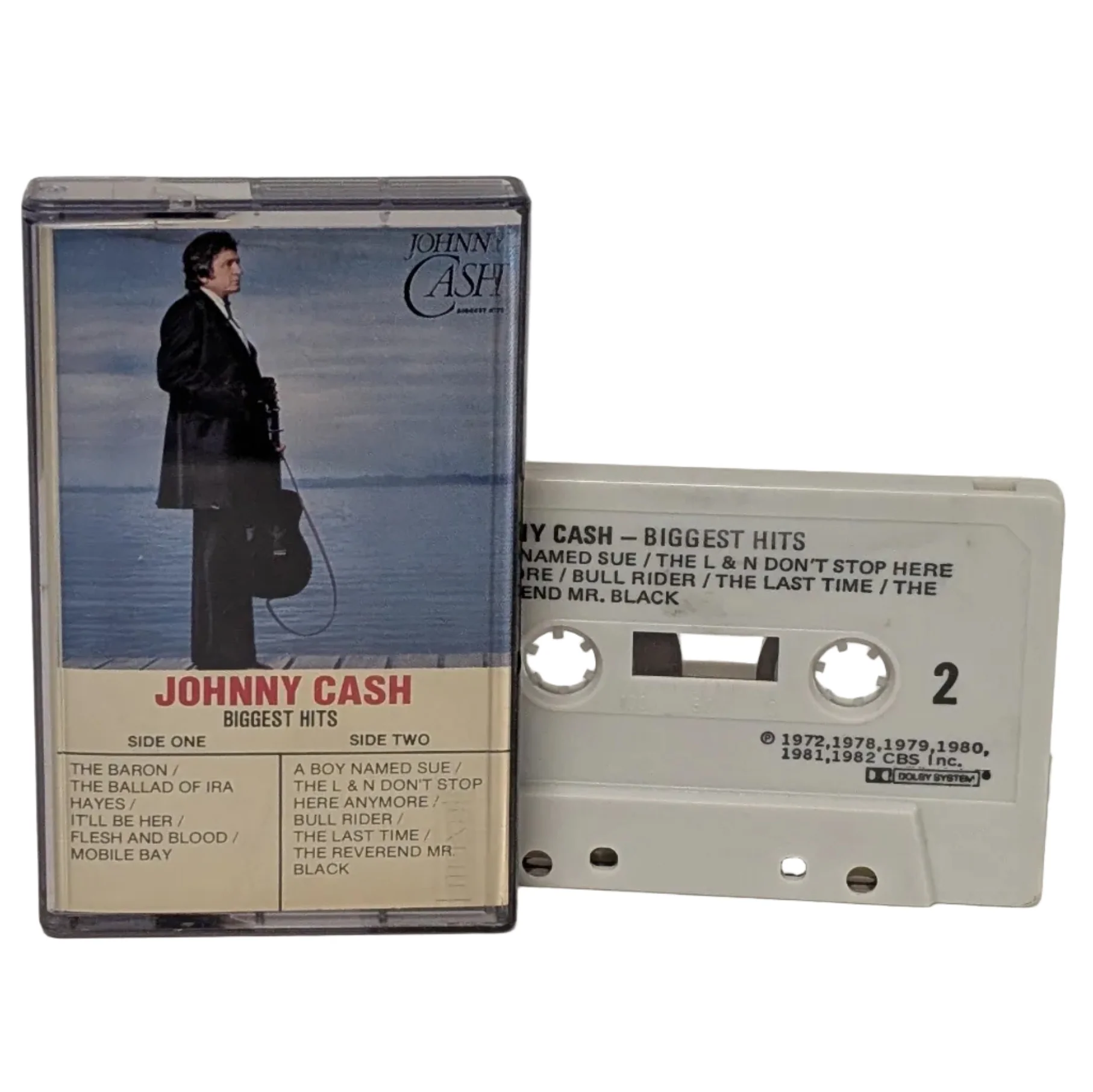 Johnny Cash Biggest Hits - Cassette Tape