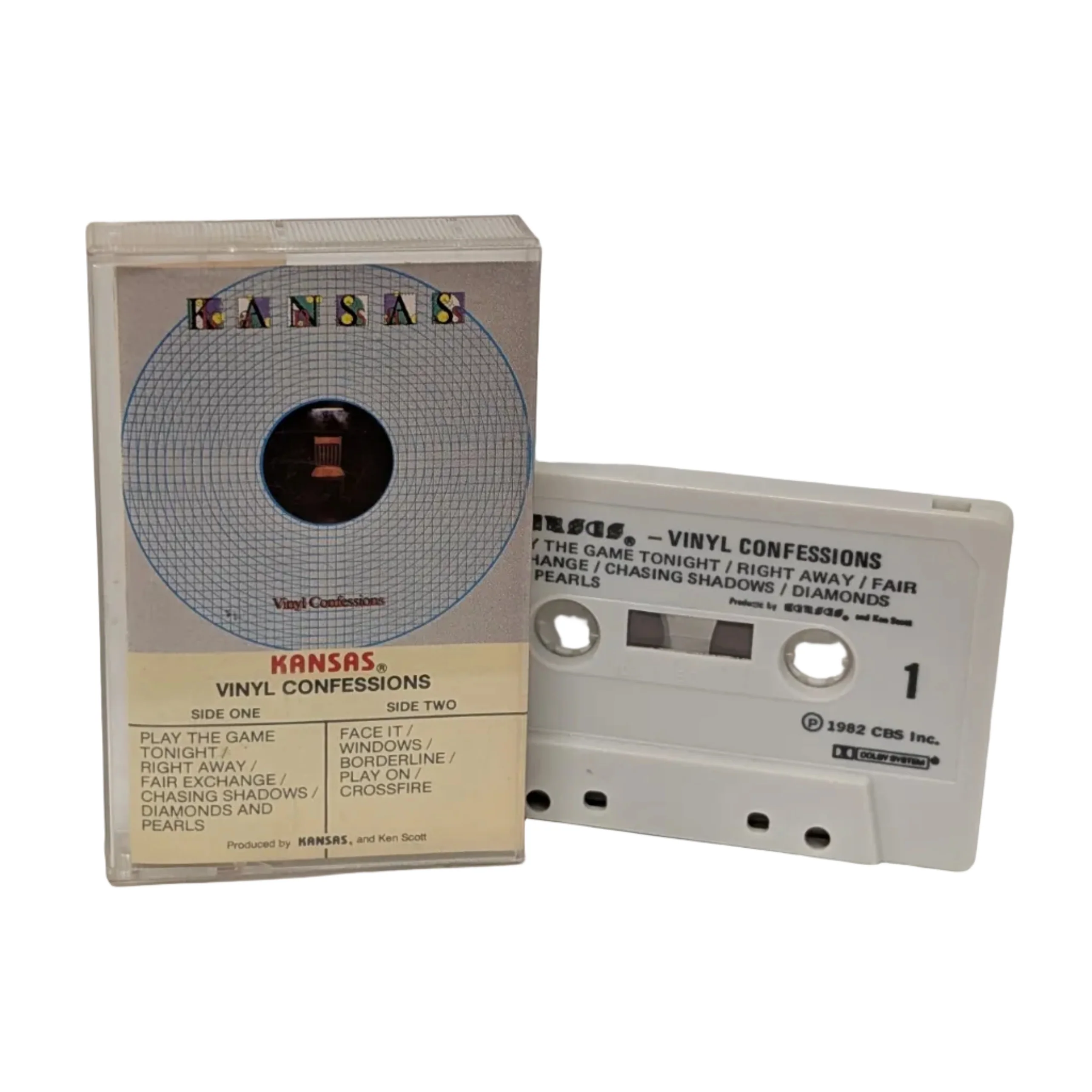 Kansas - Vinyl Confessions (Cassette Tape)