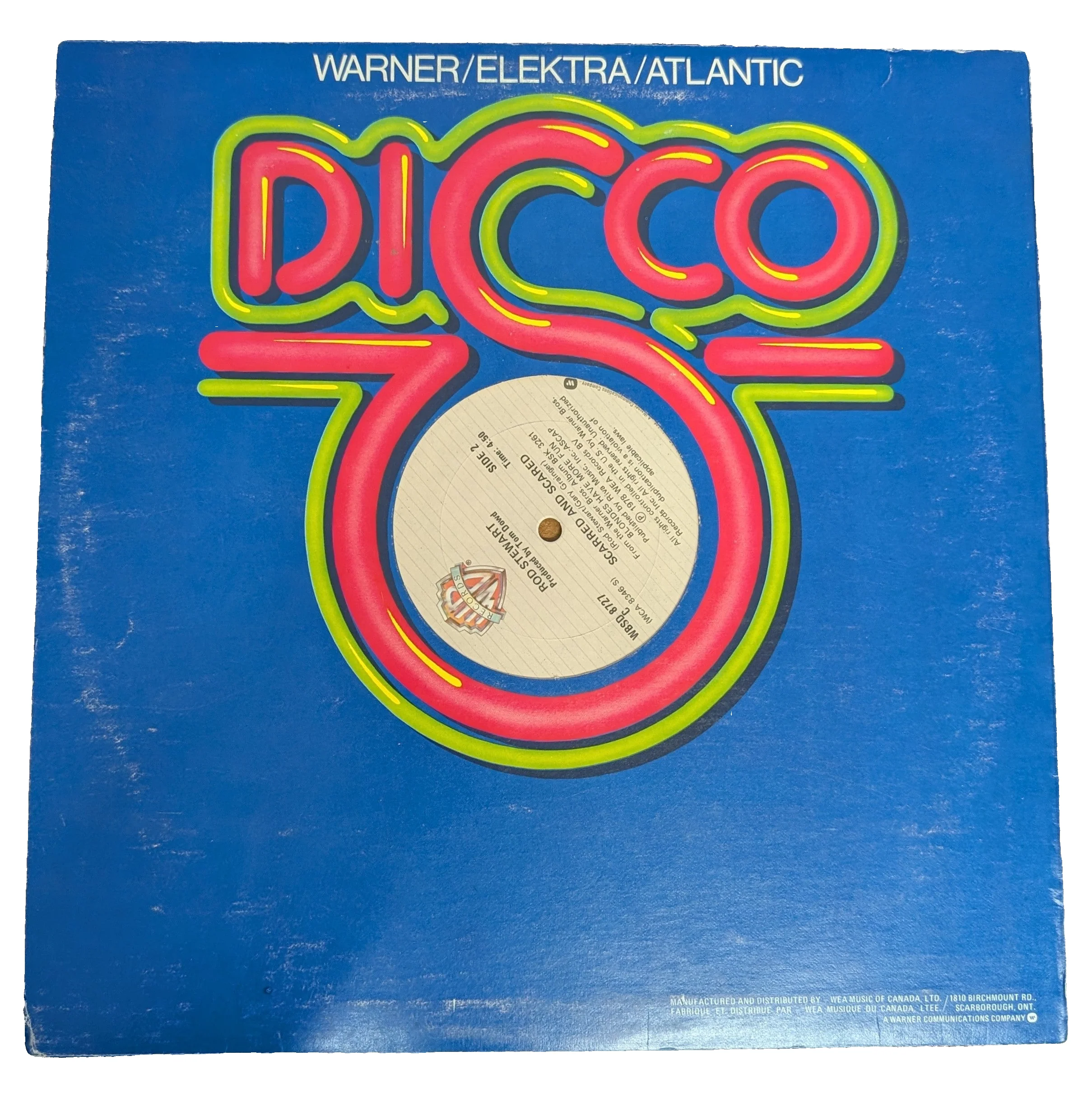 Rod Stewart "Disco" Vinyl - Image 2