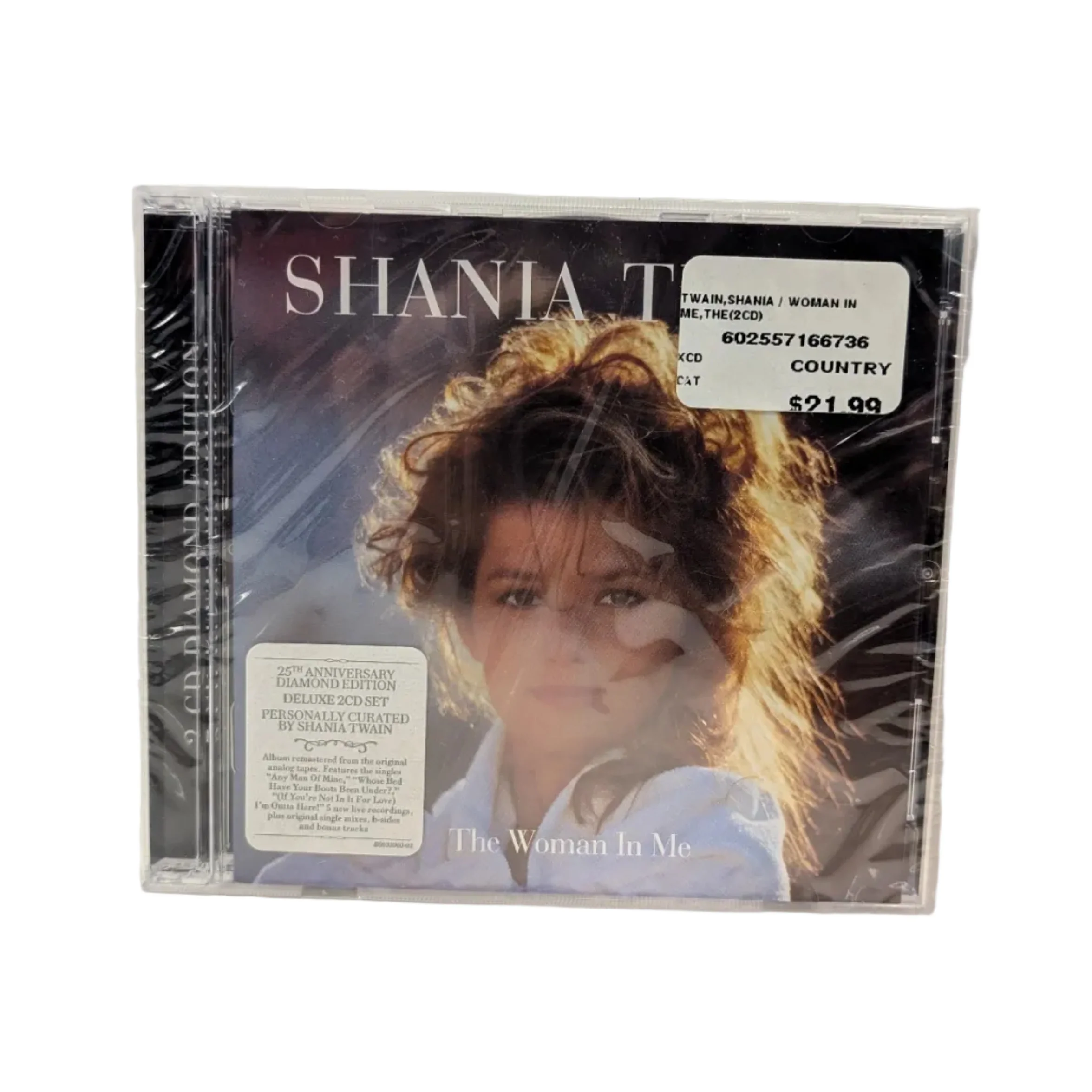 Shania Twain "The Woman in Me" CD - NEW!