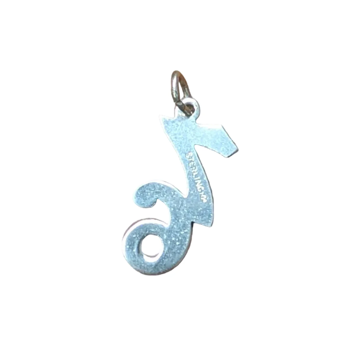 Sterling Silver "76" Charm - Image 2