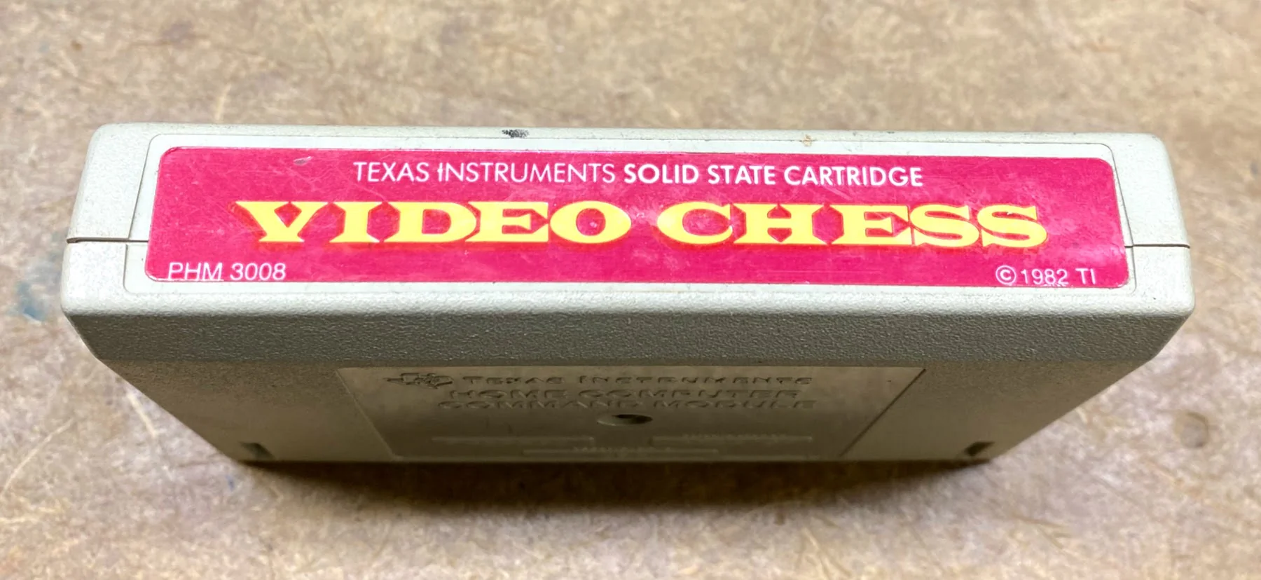 Texas Instruments Command Module Cartridge: Video Chess