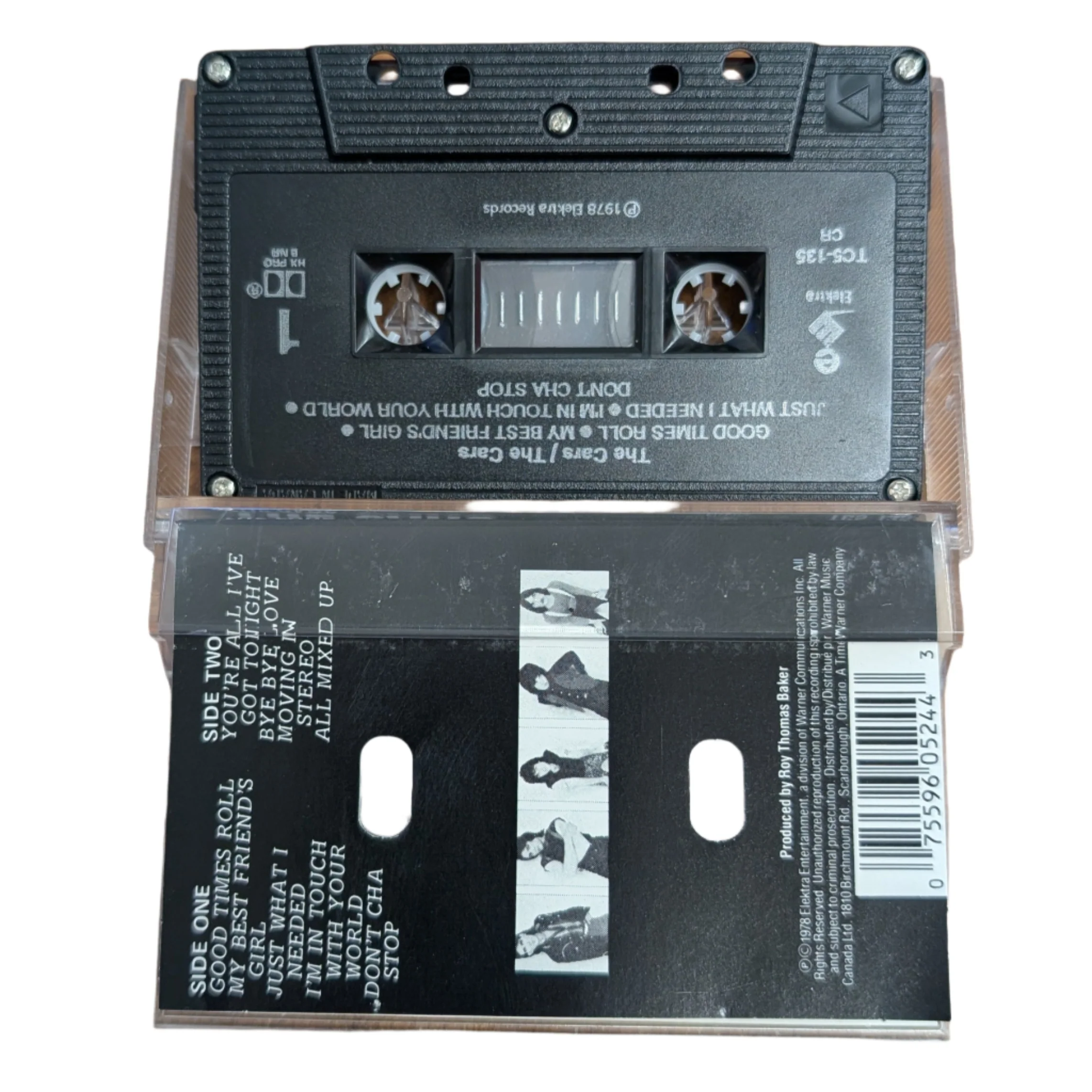 The Cars - The Cars (1978) Cassette Tape - Image 2
