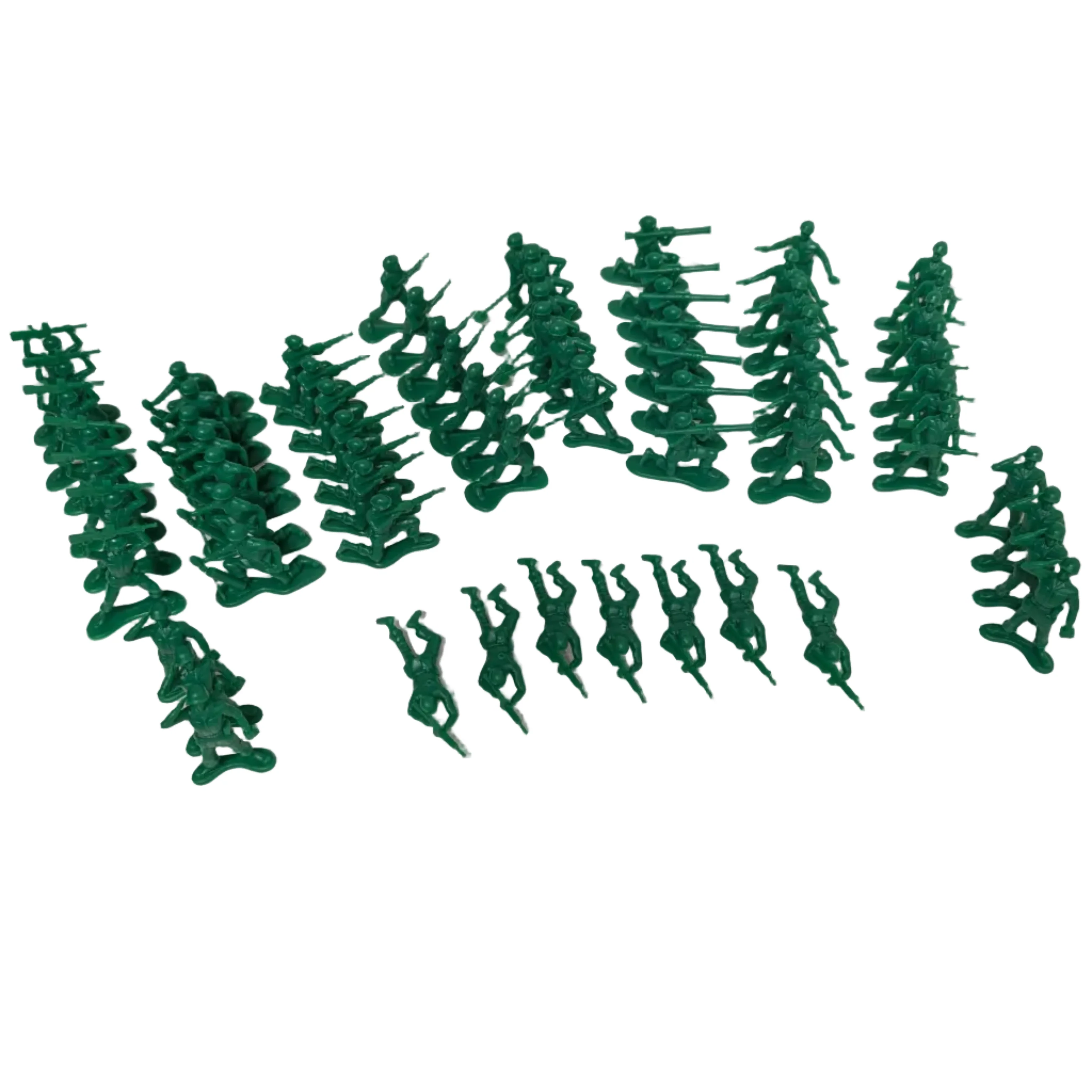 Thinkway Toys Toy Story Bucket o Soldiers - 70 Green Army Men - Image 2