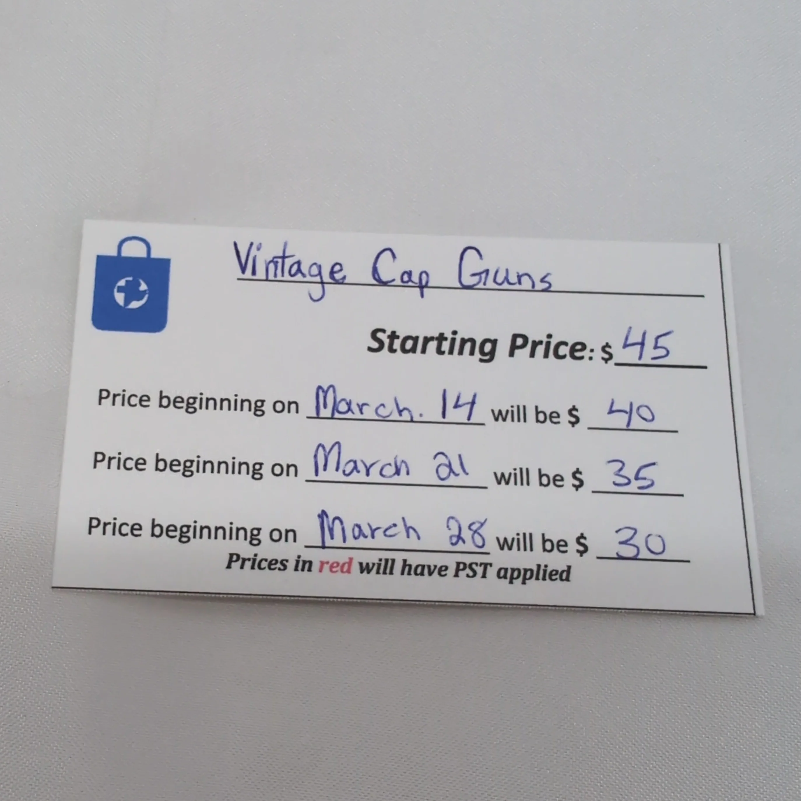 Vintage Cap Guns [Countdown Auction] - Image 4