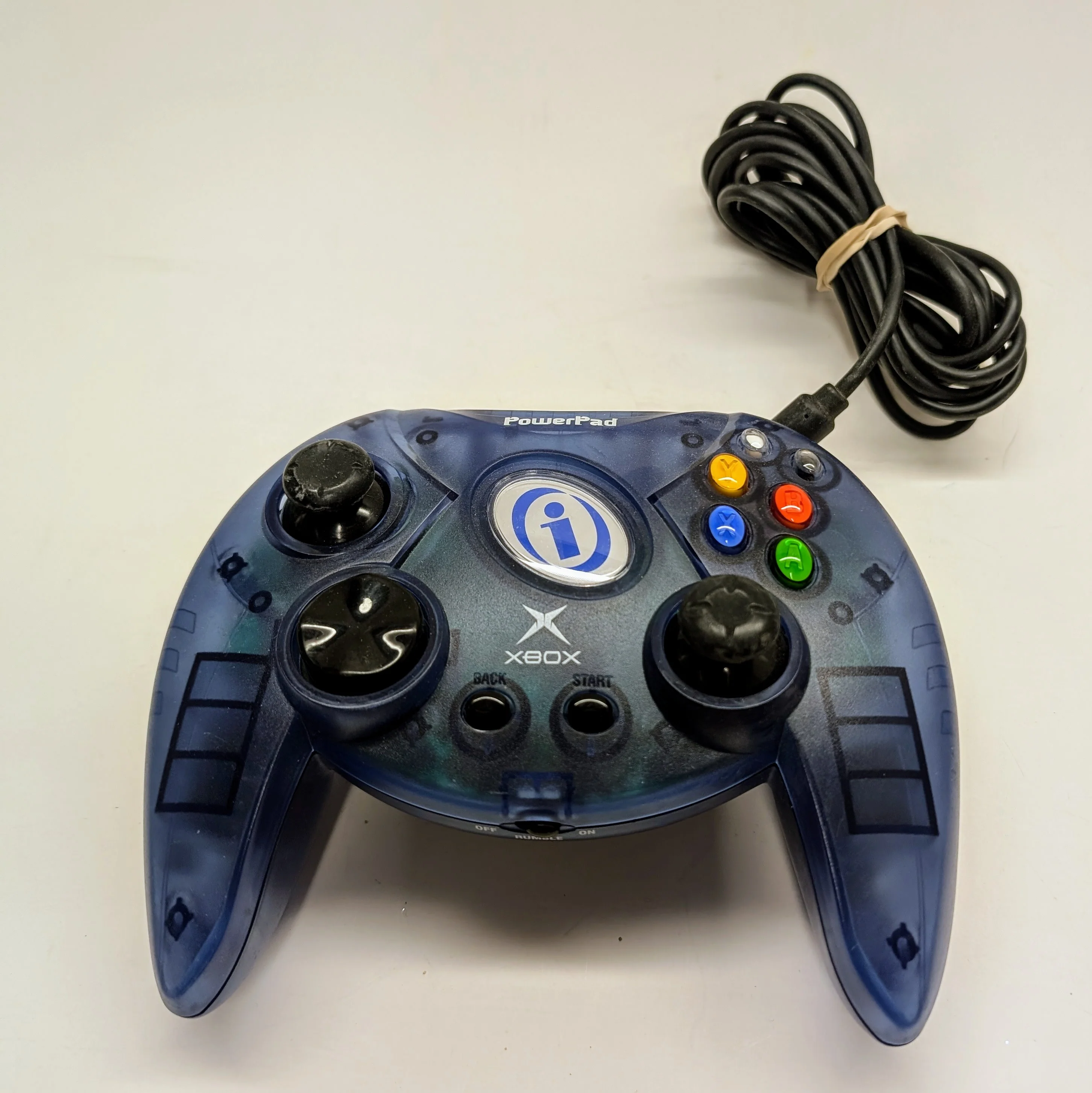 Xbox Interact Power Pad Original Game Controller, Blue